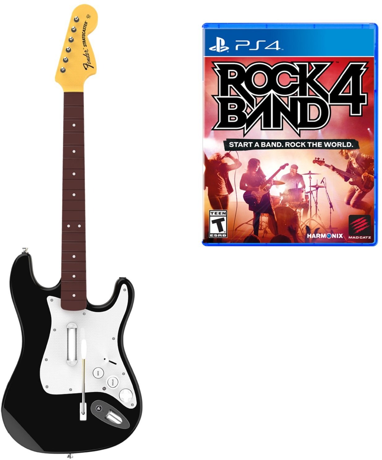 Rock Band 4 – Wireless Guitar Bundle (Игра + гитара)