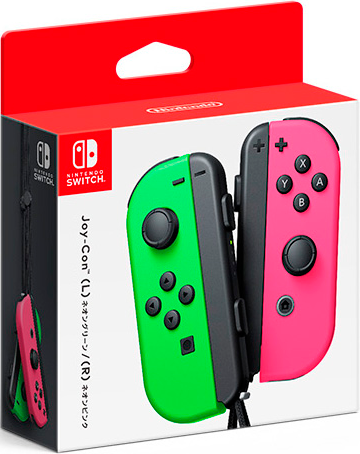 Joy-Con Pair (Neon Green and Neon Pink)