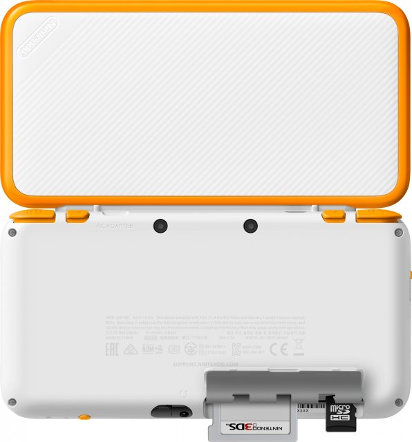 New 2DS XL (White & Orange)
