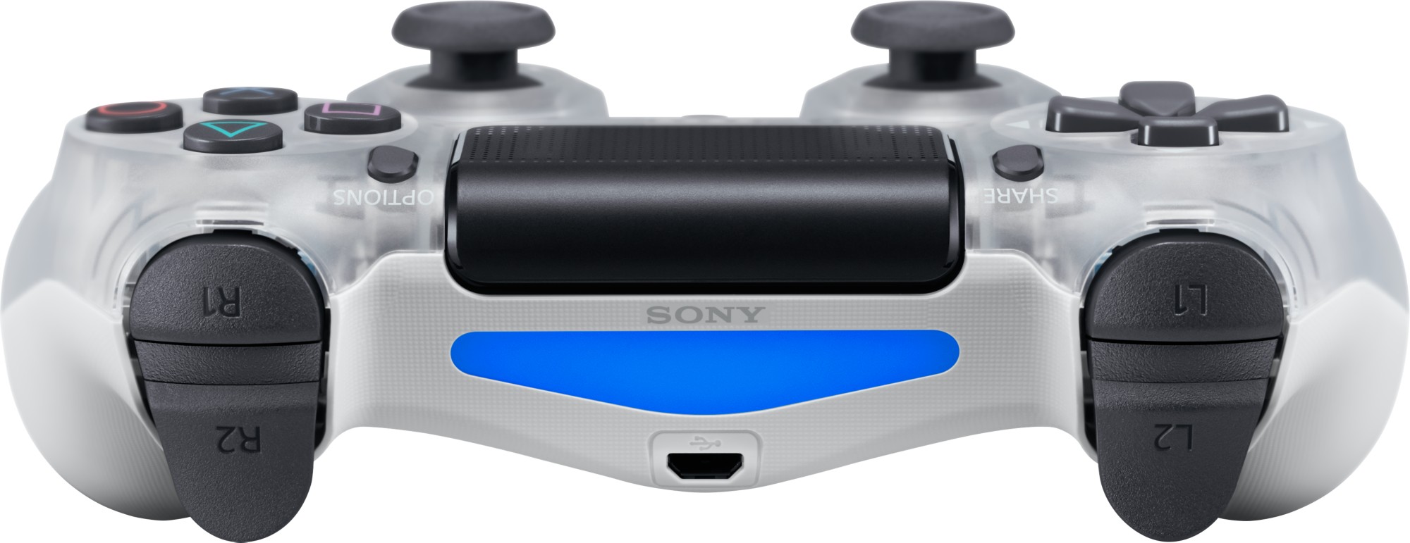 DualShock 4 v2 (Crystal)