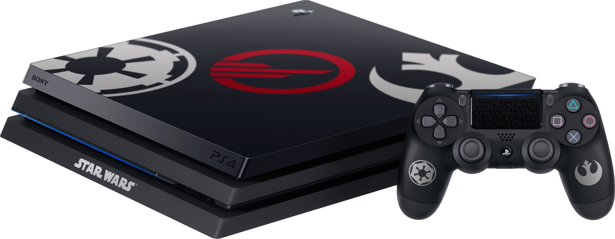 PlayStation 4 Pro (1TB, Limited Edition) + Star Wars: Battlefront 2