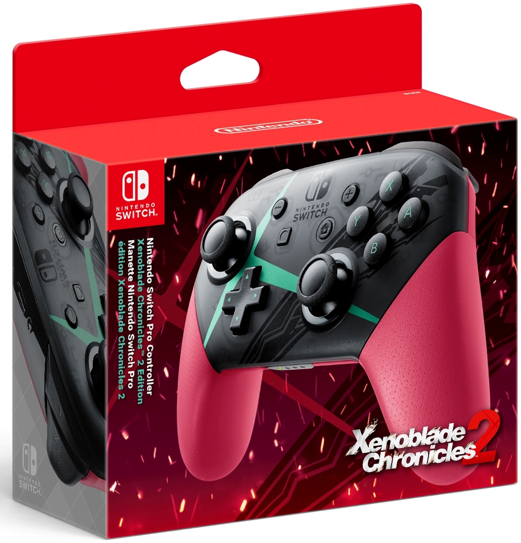 Switch Pro Controller (Xenoblade Chronicles 2 Edition)