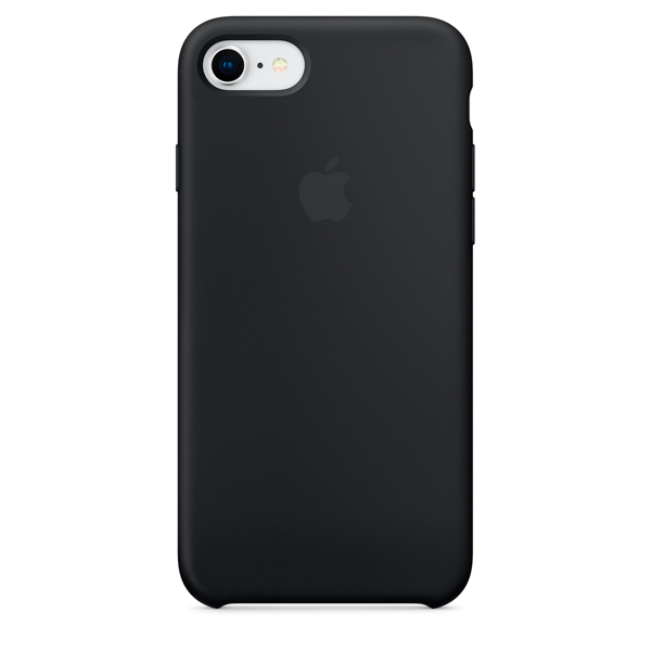 Silicone Case for iPhone 8 (Black)