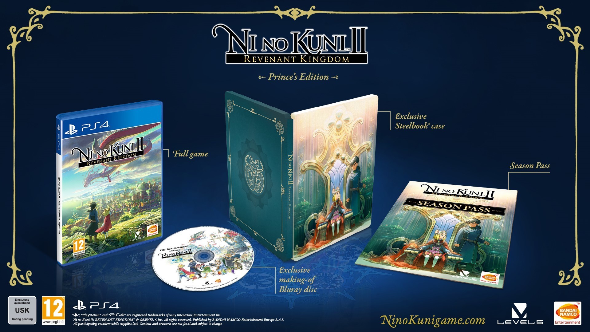 Ni No Kuni II: Revenant Kingdom – Collector's Edition / Prince's Edition