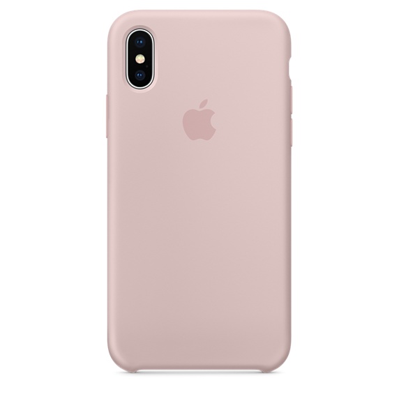Silicone Case for iPhone X (Pink Sand)