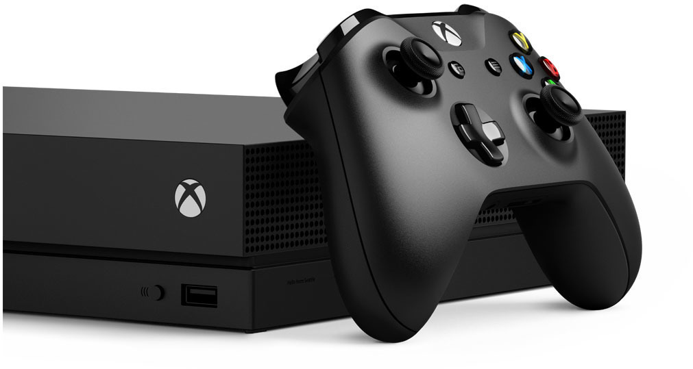Xbox One X (1TB, Black) + Tomb Raider