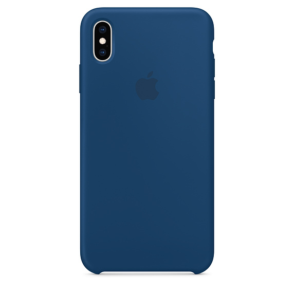 Silicone Case for iPhone Xs Max (Blue Horizon)