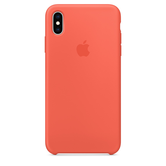 Silicone Case for iPhone Xs Max (Nectarine)