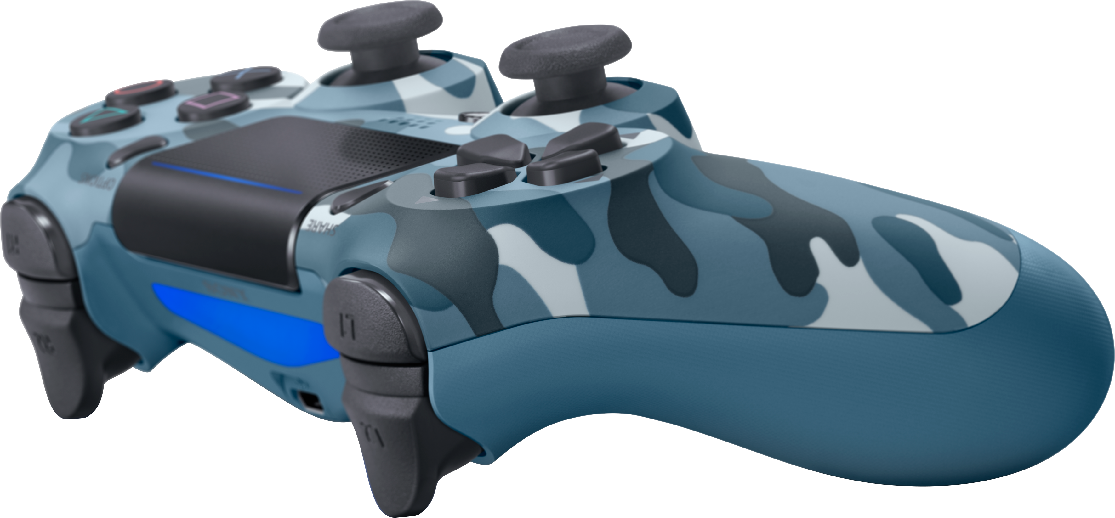 DualShock 4 v2 (Blue Camouflage)