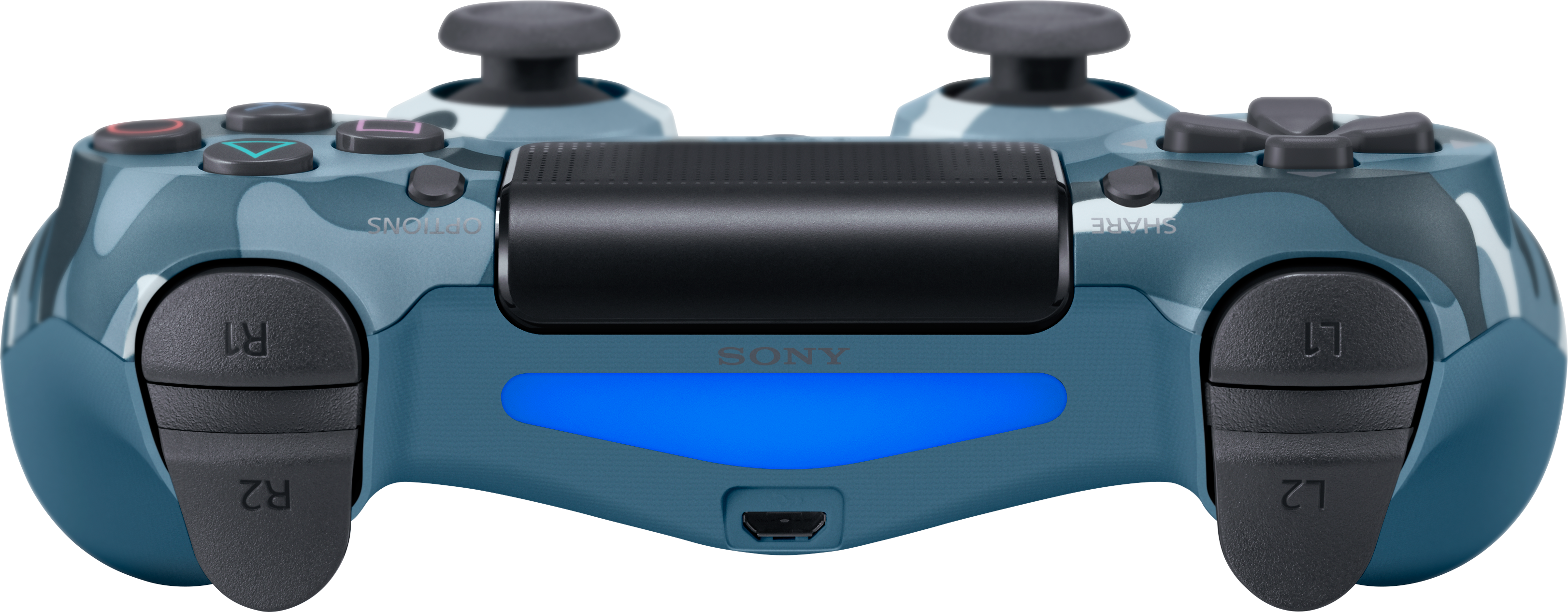 DualShock 4 v2 (Blue Camouflage)