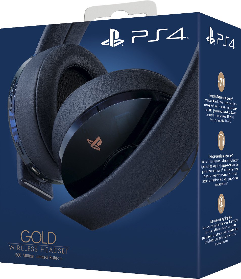 Gold Wireless Stereo Headset v2 (500 Million Limited Edition)