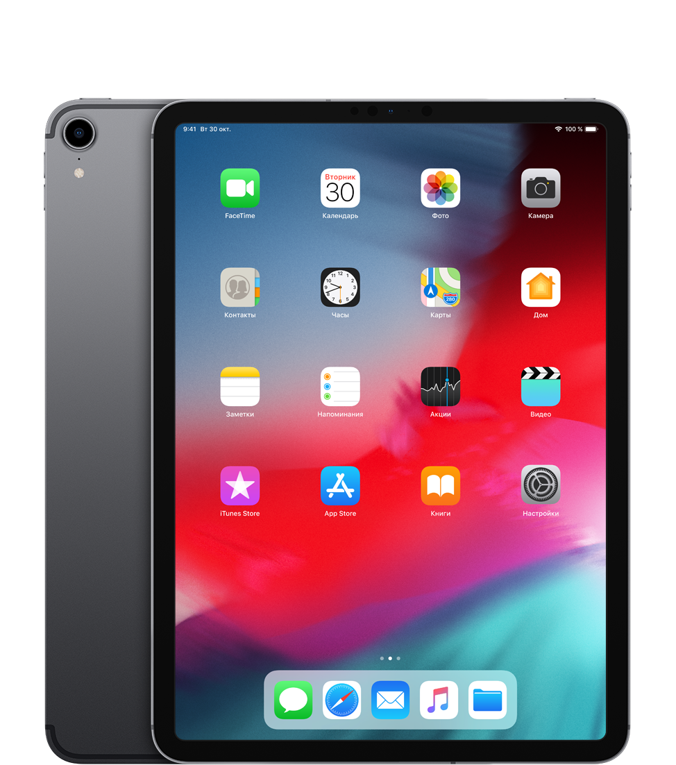 iPad Pro 11" (256GB, Wi-Fi + Cellular, Space Gray)