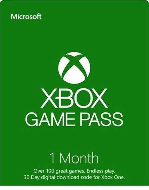 Game Pass (1 месяц, только для новых учетных записей)