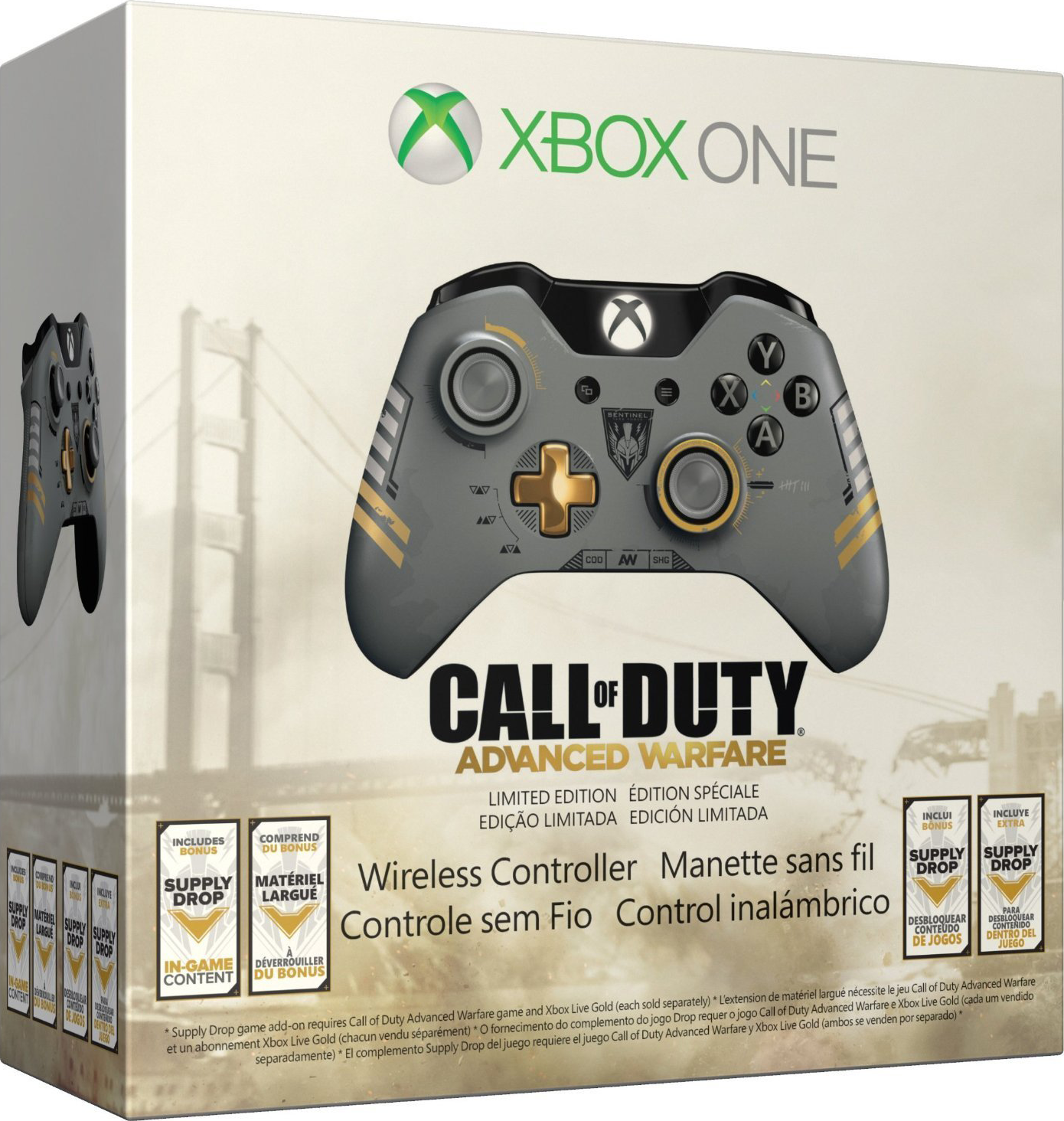 Xbox Wireless Controller v2 (Call of Duty: Advanced Warfare)