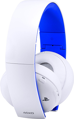 Gold Wireless Stereo Headset v1 (Glacier White)