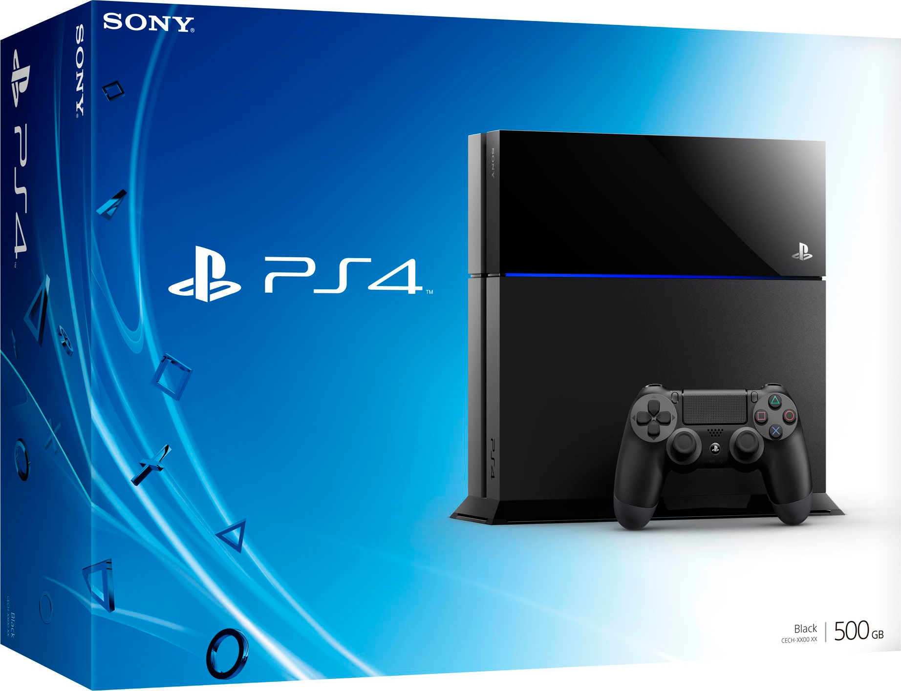 PlayStation 4 (500GB, Jet Black)