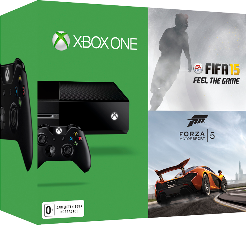 Xbox One + FIFA 15 + Forza Motorsport 5