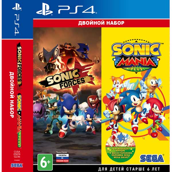 Sonic Mania Plus and Sonic Forces Double Pack