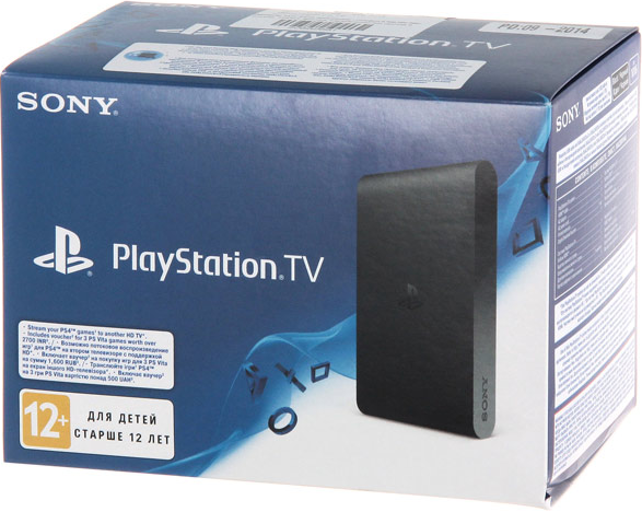 PlayStation TV + 3 игры