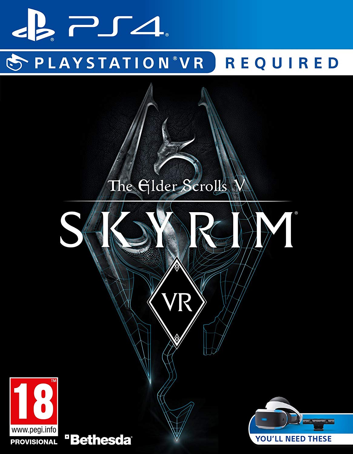 The Elder Scrolls V Skyrim VR + Astrobot Rescue Mission + Doom VFR + Wipeout Omega Collection (Цифровая версия, Только для VR)