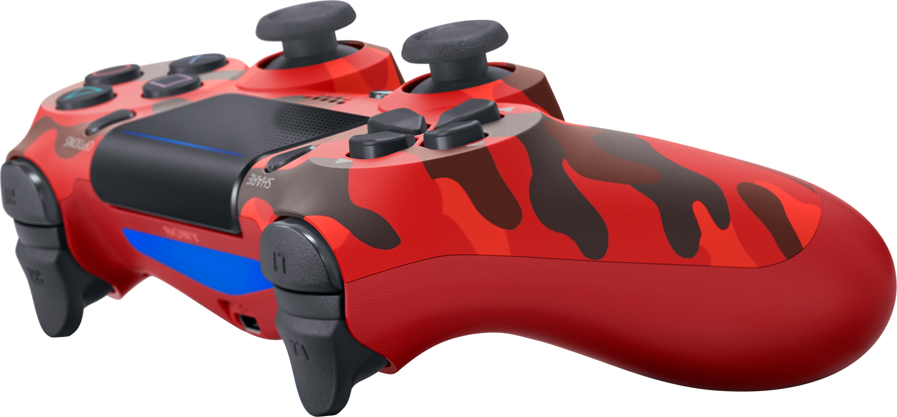 DualShock 4 v2 (Red Camouflage)