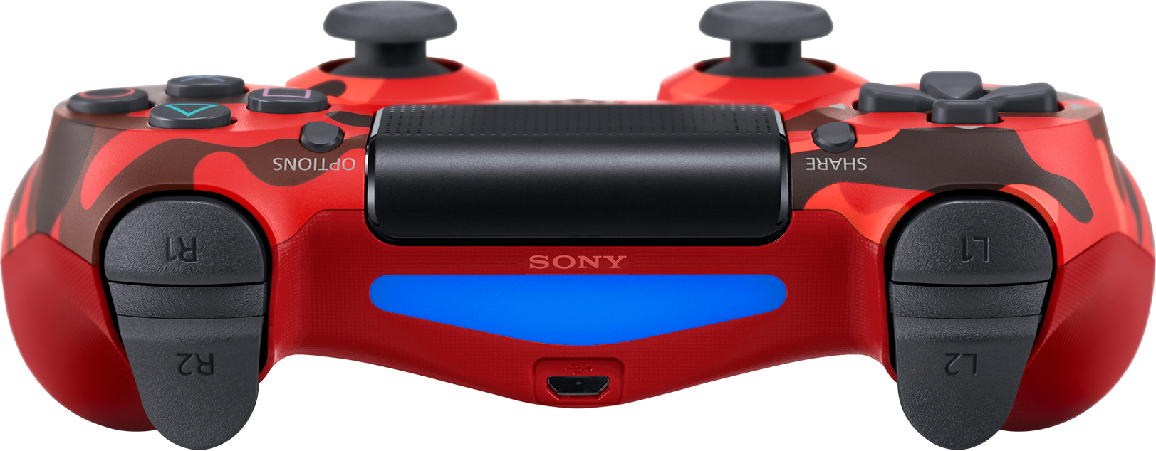 DualShock 4 v2 (Red Camouflage)