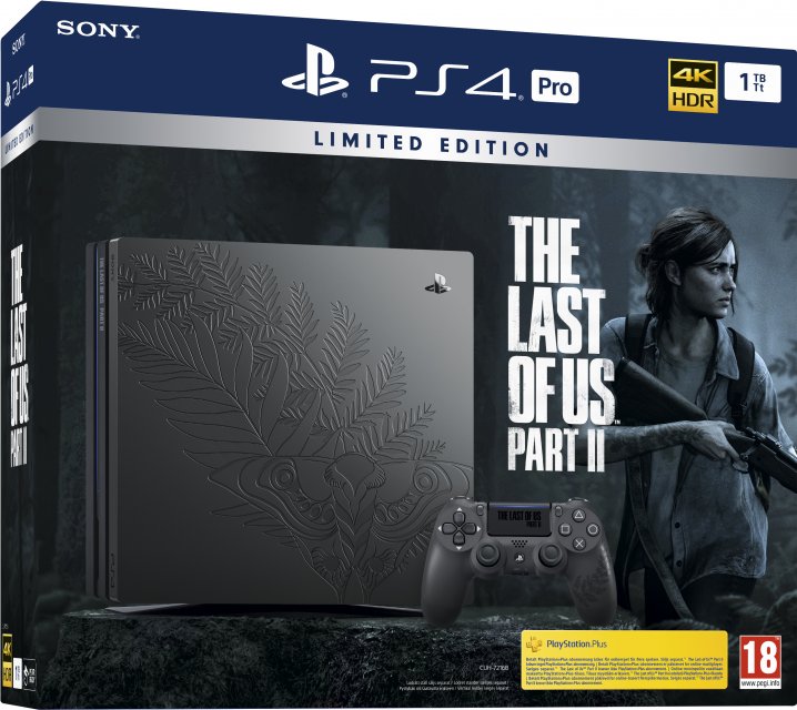 PlayStation 4 Pro (1TB, Limited Edition) + The Last of Us Part II