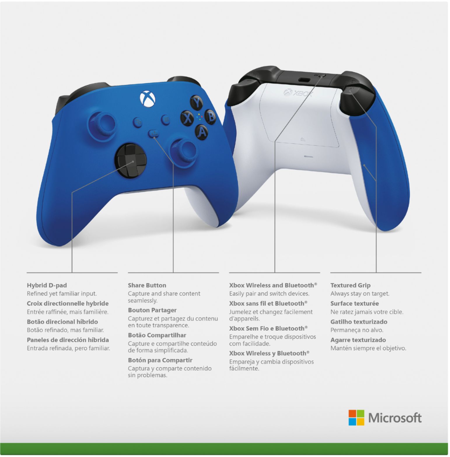 Xbox Wireless Controller v4 (Blue)