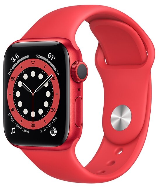 Watch S6 40mm PRODUCT(RED) Aluminum Case with PRODUCT(RED) Sport Band