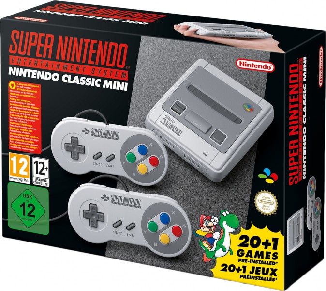 SNES Classic Mini + 2 controller