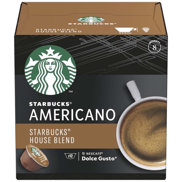 Dolce Gusto Starbucks House Blend Americano (12 шт.)