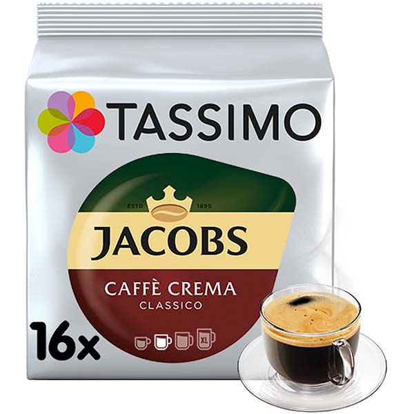Jacobs Caffe Crema (16 шт.)