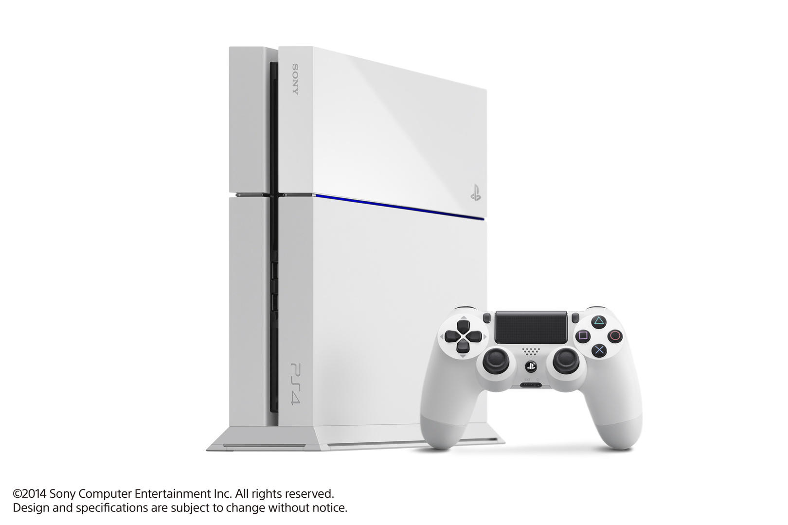 PlayStation 4 (500GB, Glacier White) + Driveclub