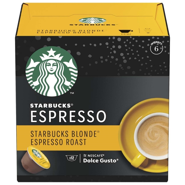 Dolce Gusto Starbucks Blonde Espresso Roast (12 шт.)