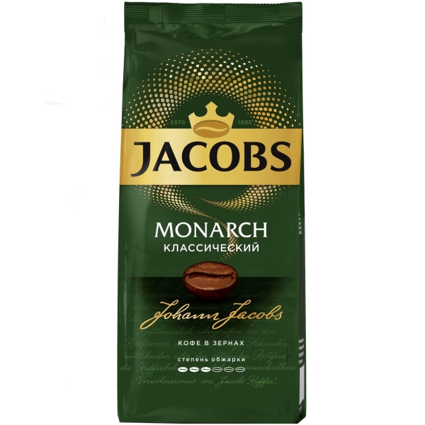 Кофе в зернах Monarch классический, 230 г