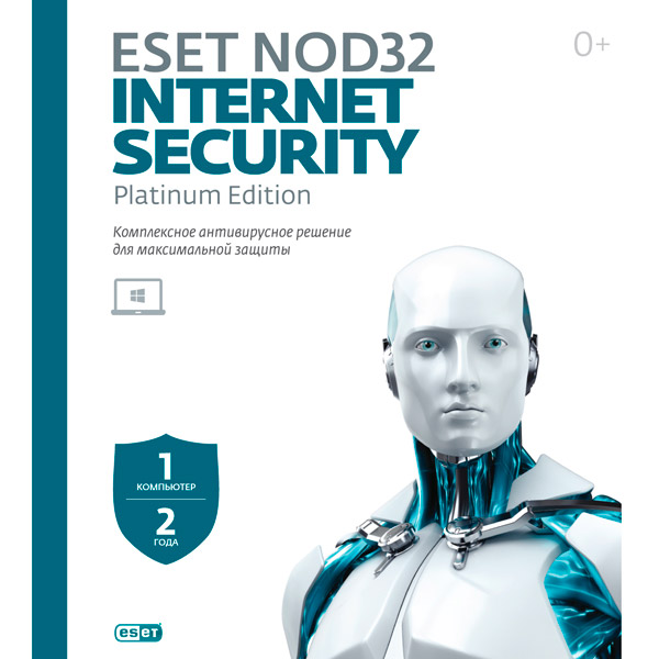 ESET NOD32 Internet Security Platinum Edition для ПК (1 устройство, 24 мес)