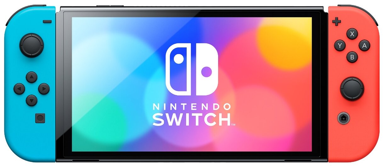 Switch OLED (Neon Blue and Neon Red)