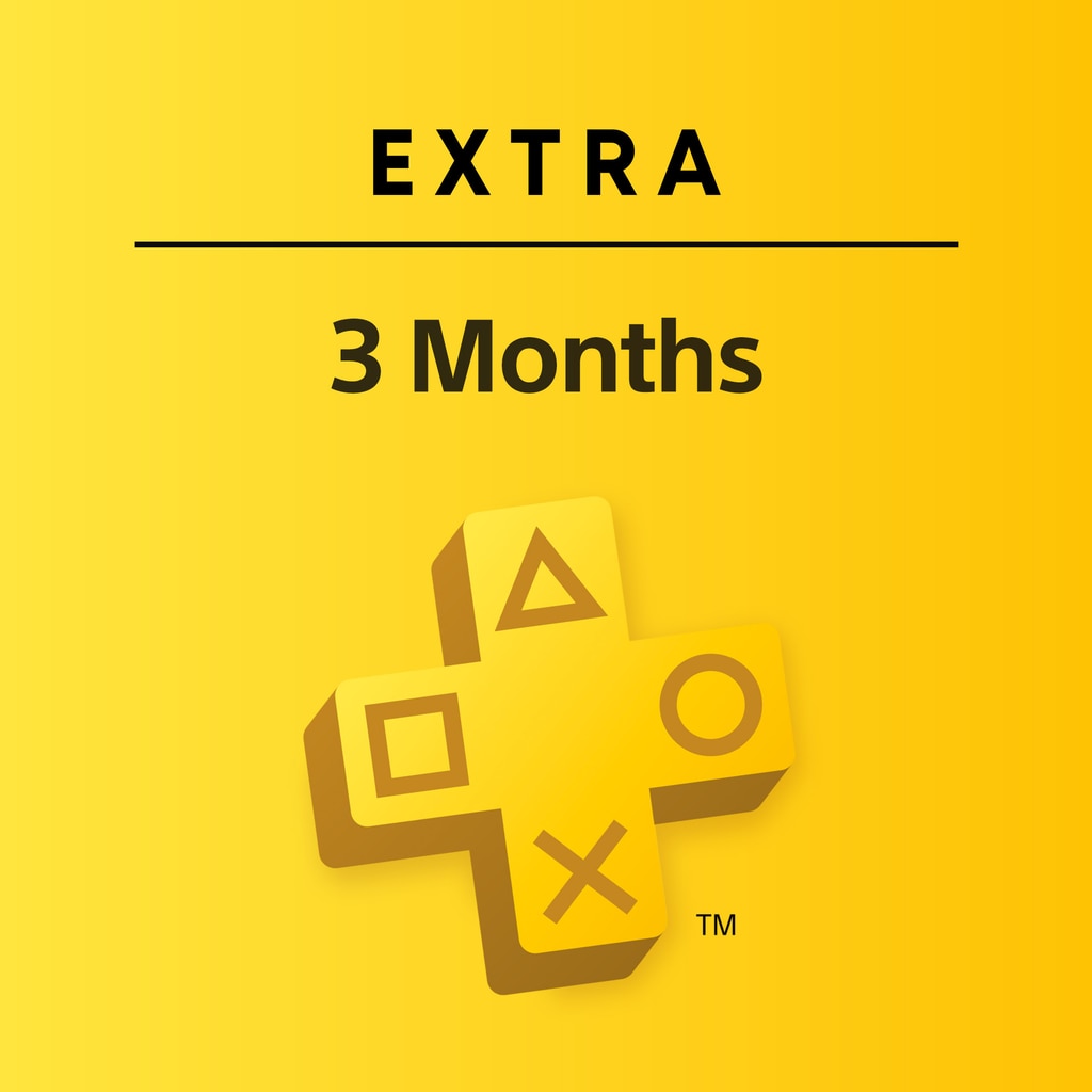 Подписка PlayStation Plus Extra (3 месяца, Америка)