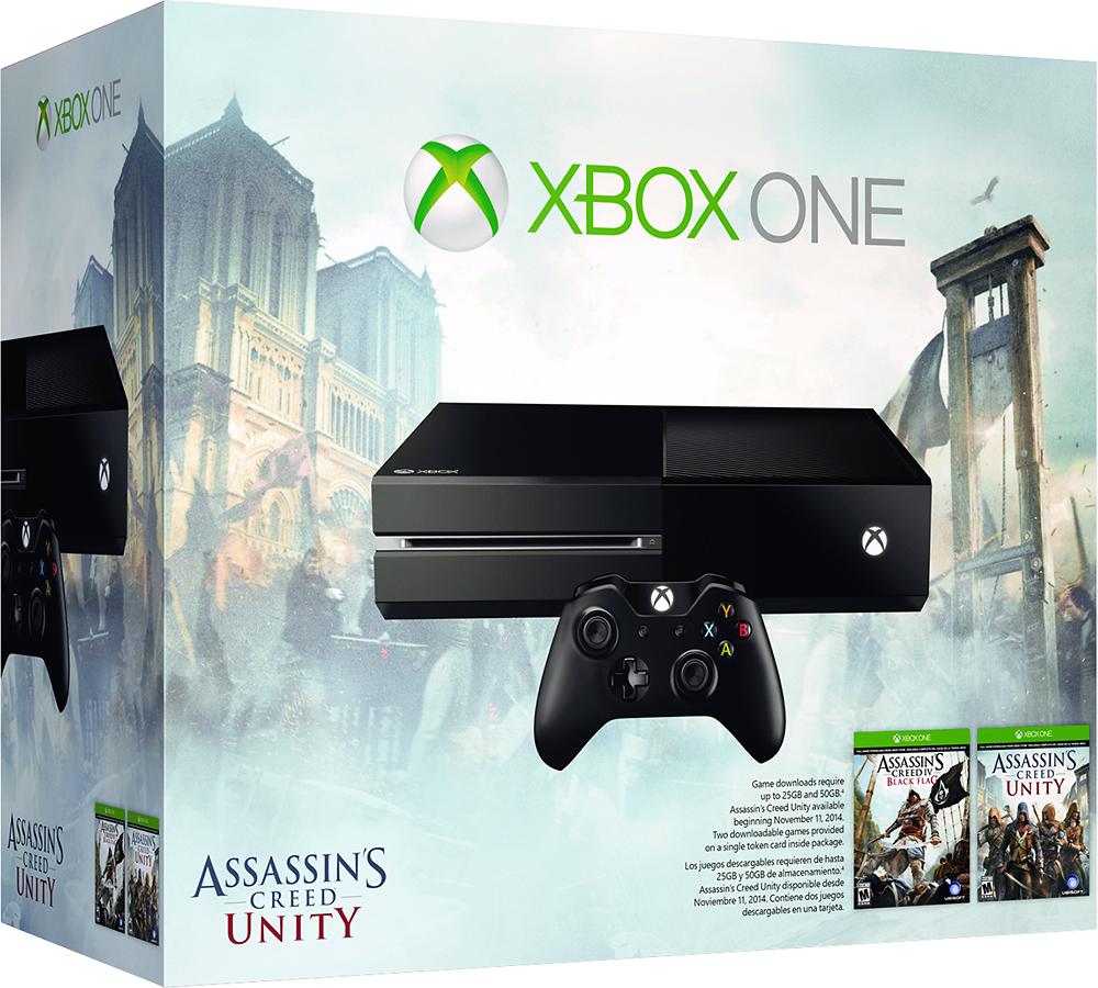 Xbox One + Assassin's Creed IV: Black Flag + Assassin's Creed: Unity