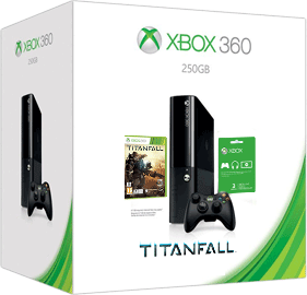 Xbox 360 E (250GB) + Titanfall