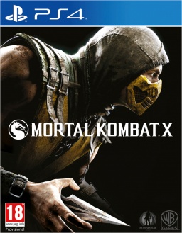 PlayStation 4 (500GB, Jet Black) + Mortal Kombat X (MK X/MK 10)