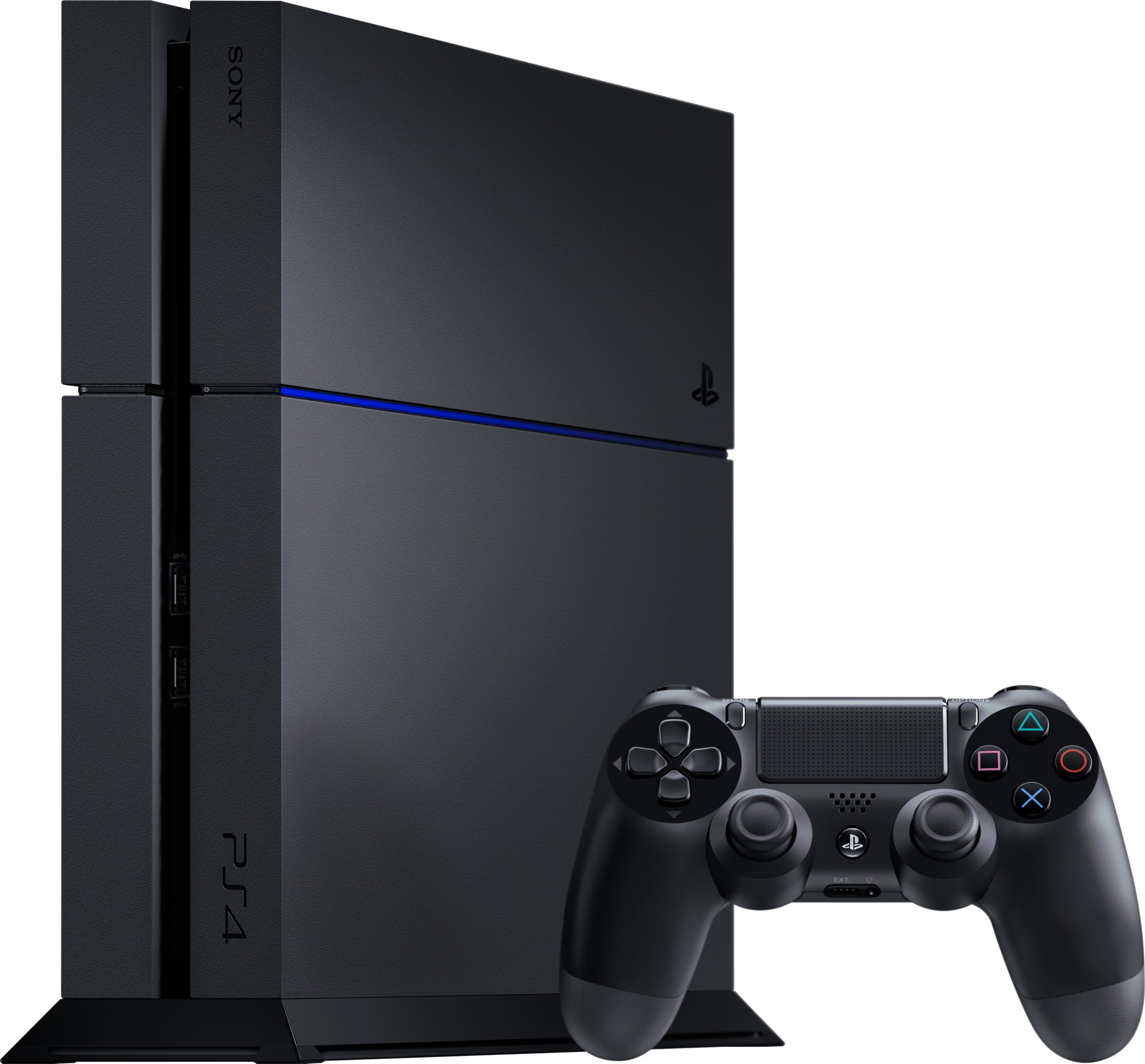 PlayStation 4 (1TB, Jet Black) + 2 Controller