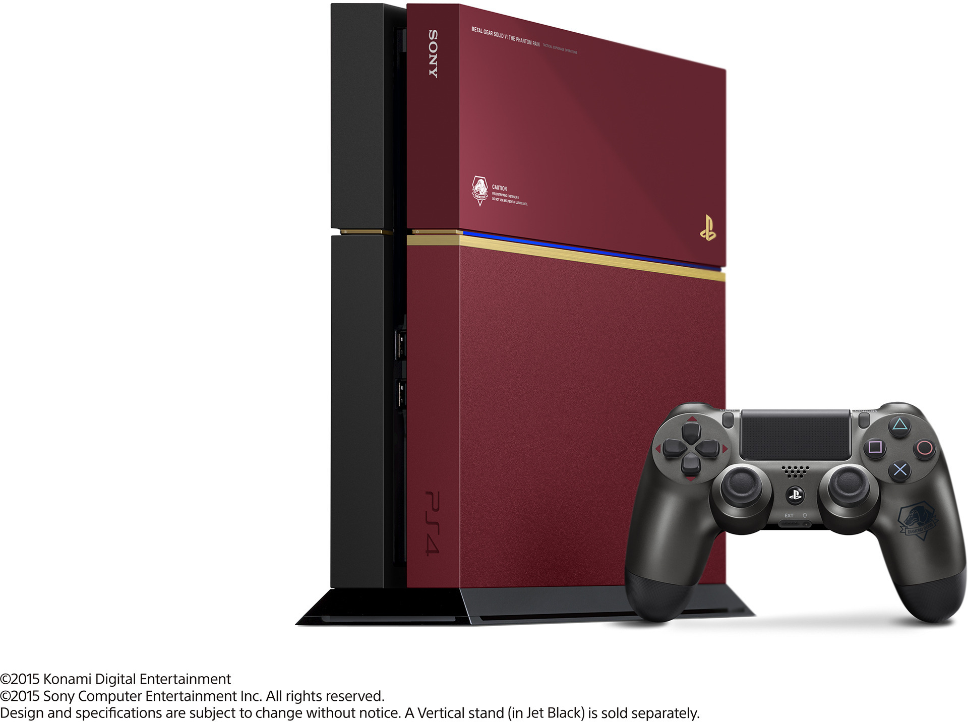 PlayStation 4 (500GB, Limited Edition) + Metal Gear Solid V: The Phantom Pain