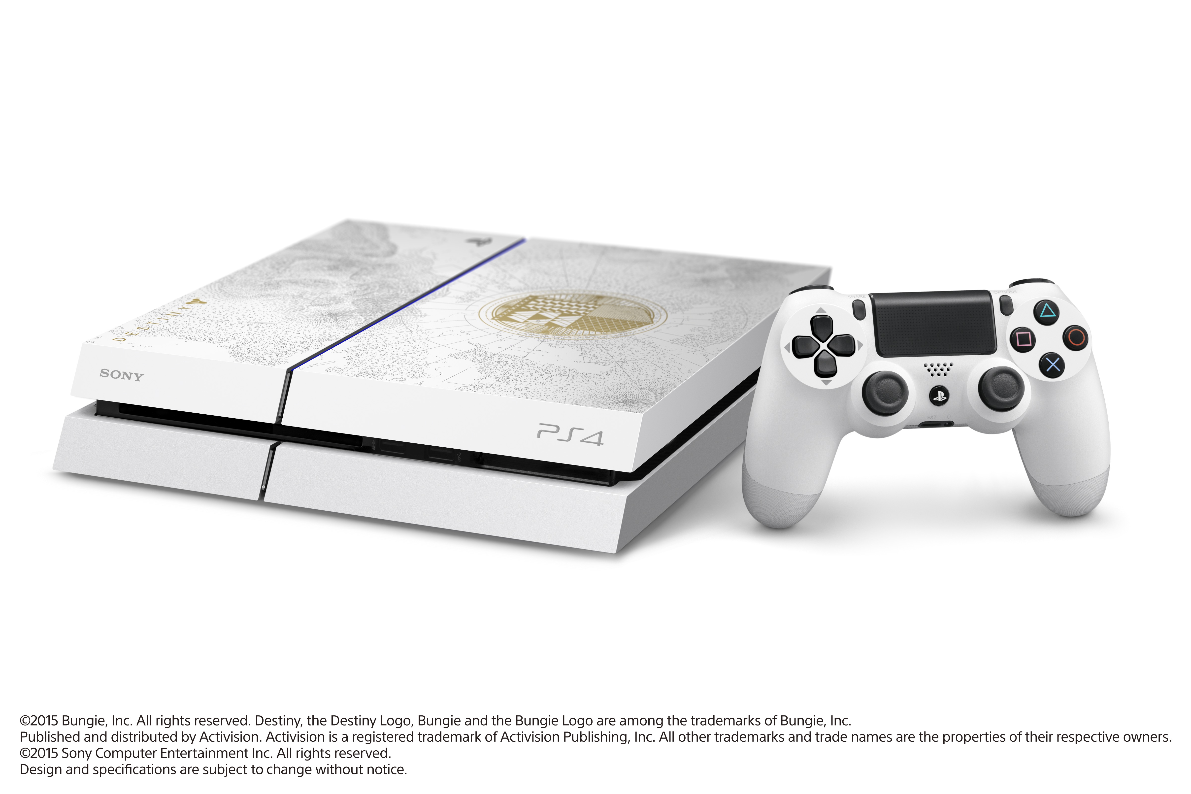 PlayStation 4 (500GB, Limited Edition) + Destiny: The Taken King