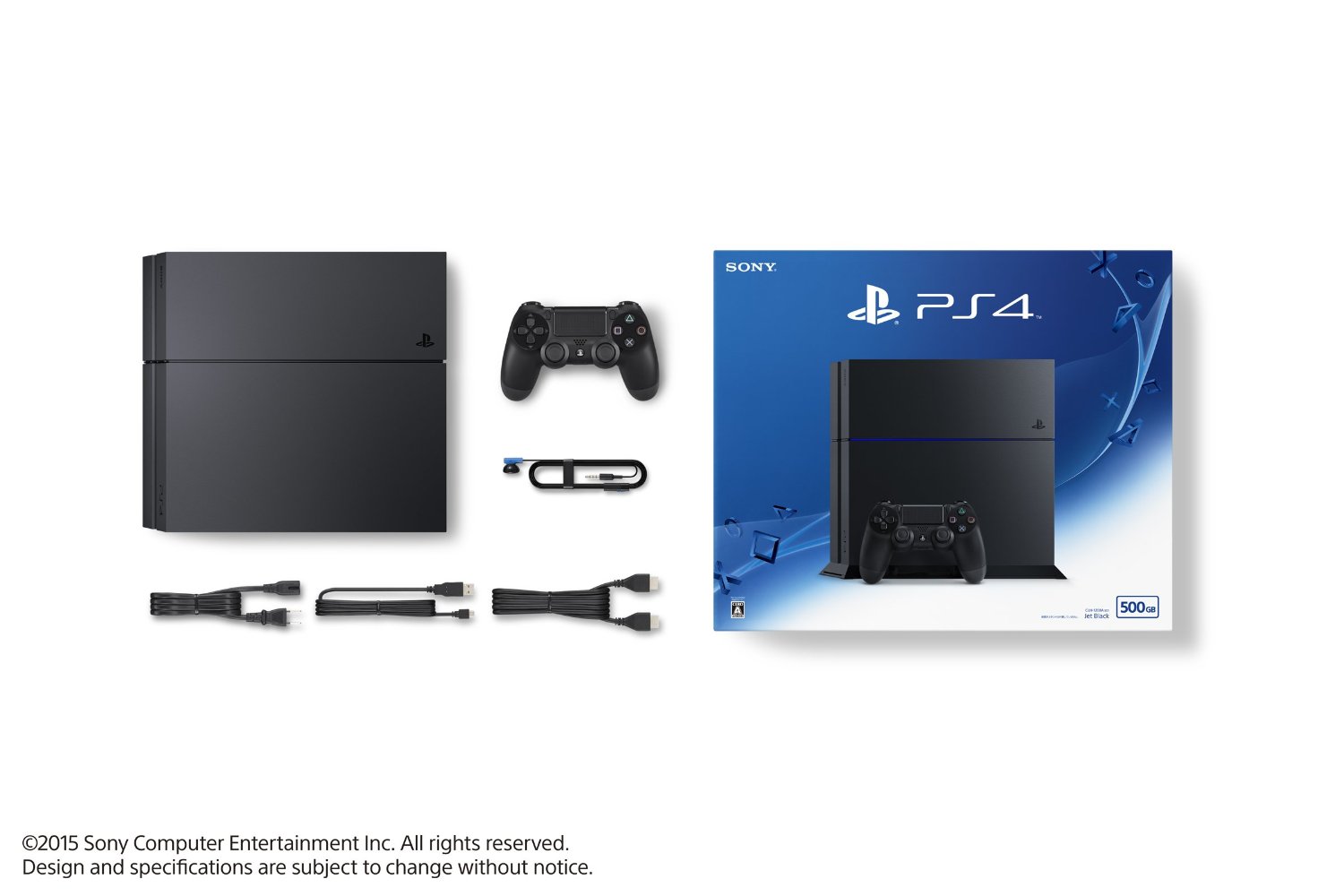 PlayStation 4 (500GB, Jet Black)