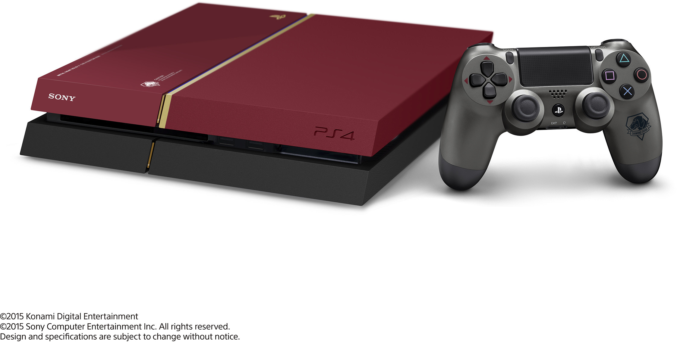 PlayStation 4 (500GB, Limited Edition) + Metal Gear Solid V: The Phantom Pain