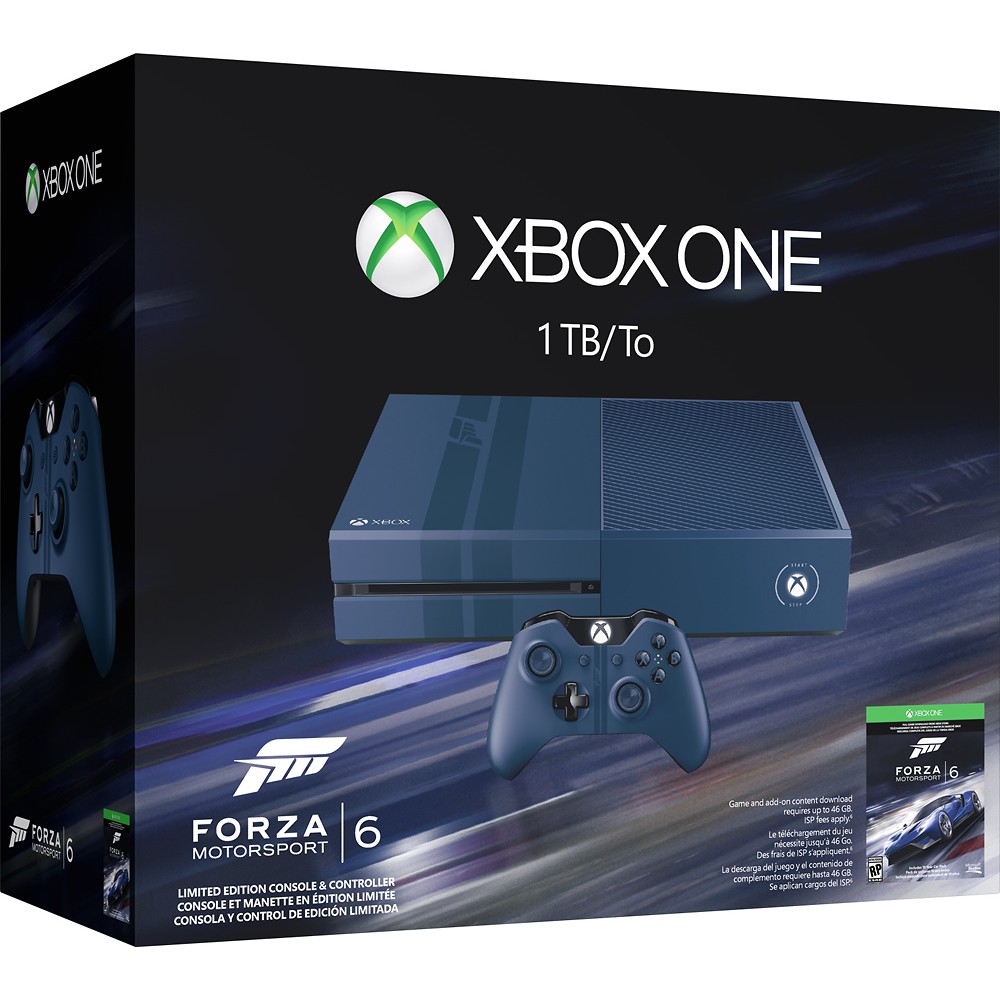 Xbox One 1TB Limited Edition Forza Motorsport 6