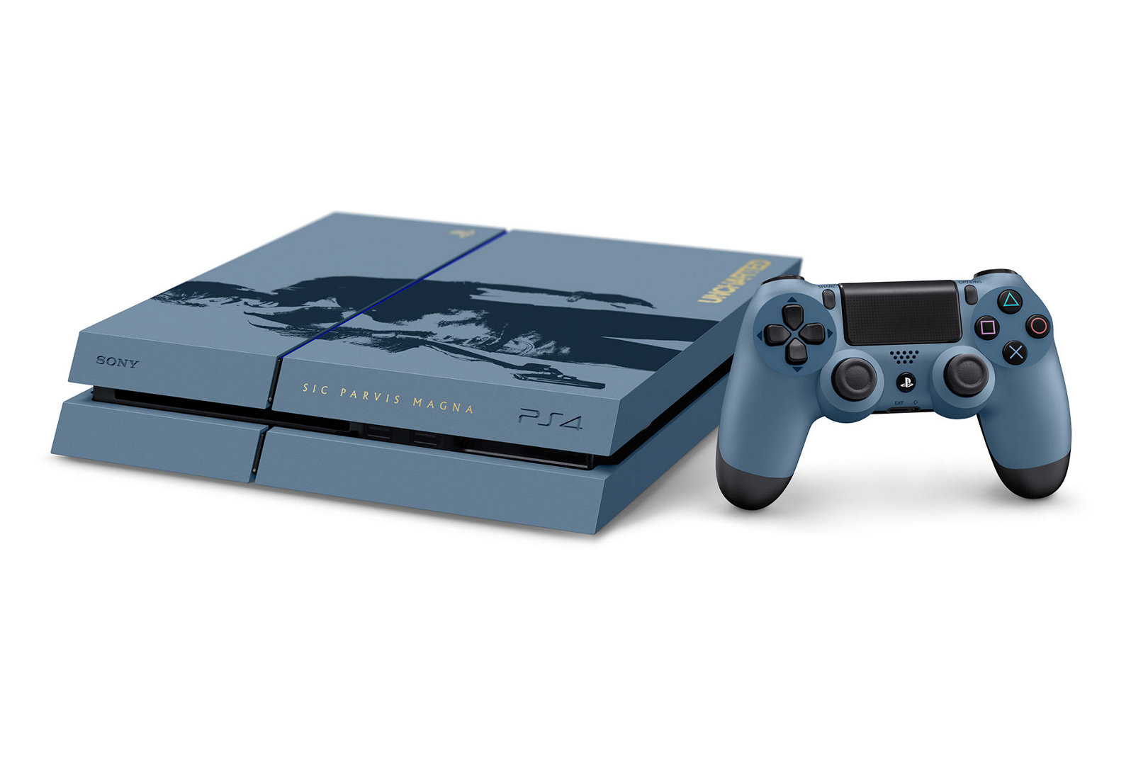 PlayStation 4 (1TB, Limited Edition) + Uncharted 4