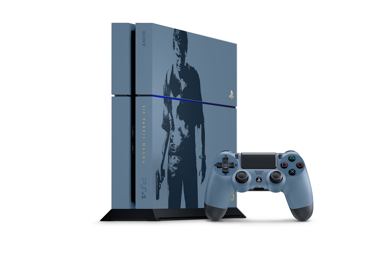 PlayStation 4 (1TB, Limited Edition) + Uncharted 4