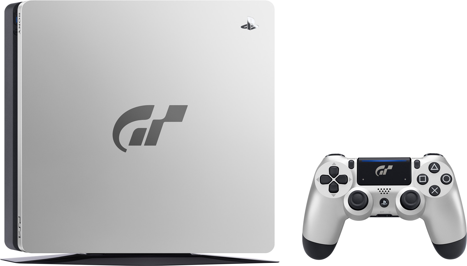 PlayStation 4 Slim (1TB, Silver, Limited Edition) + Gran Turismo: Sport